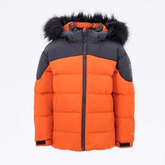 Куртка детская Котофей 07757051-40 оранжевый 104