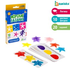 Обучающая игра IQ-ZABIAKA Морские задания, от 3х лет, в коробке