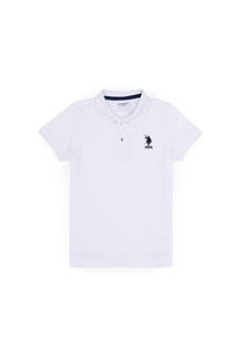 Поло детское US Polo Assn G083SZ0110TP01IY023, белый, 116