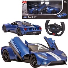 Машина р/у 1:14 Ford GT 2,4G, цвет синий, фары светятся, 32.8*15.5*7.8 Rastar