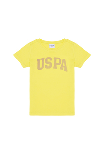 Футболка детская US Polo Assn G084SZ0110KEAN, желтый, 128