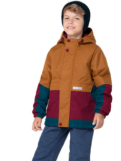 Куртка детская NIKASTYLE 4м2924, коричневый, 128