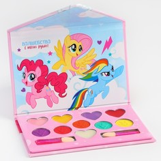 Набор косметики Hasbro My Little Pony, тени 5 цв по 1,3 гр, блеск 5 цв по 0,8 гр 7319256