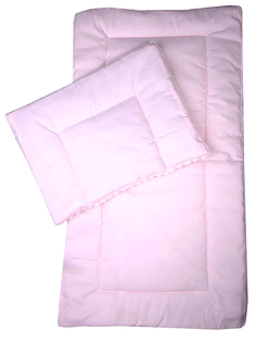Комплект в коляску Bambola, матрасик, подушка (цвет: латте)