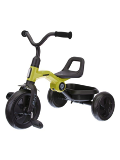 Велосипед Nika детский трехколесный без ручки QPLAY ANT, оливковый