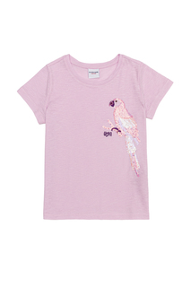 Футболка детская US Polo Assn G084SZ0110NARROT, светло-сиреневый, 134