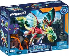 Конструктор Playmobil Dragons 71083 Перья и Алекс