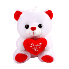 Мягкая игрушка ТероПром Я тебя люблю мишка с сердечком сердца 17 см, 1216955