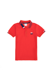 Футболка US Polo Assn G083SZ0110KOMUNKIDS_VR030_11_12, красный, 146-152
