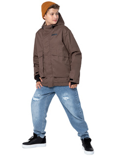 Куртка детская NIKASTYLE 4м3724, коричневый, 170