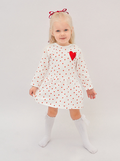 Платье детское КотМарКот 2000431, белый, 104