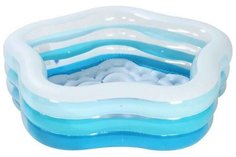 Детский надувной бассейн Intex Summer Colors Pool 56495, голубой