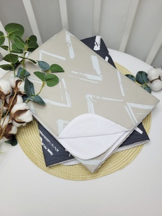 Набор пеленок непромокаемых Галочки 2шт 70х100см No Brand