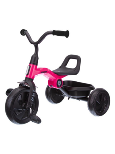 Велосипед Nika детский трехколесный без ручки QPLAY ANT, розовый