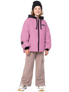 Куртка детская NIKASTYLE 4м6624, розовый, 140