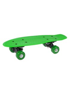 Скейтборд-пенниборд Наша Игрушка пластик, зелёный