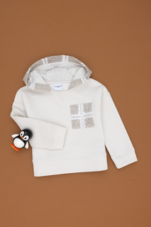 Толстовка US Polo Assn G084SZ0820NASITKIDS_VR049_11_12, кремовый, 146-152