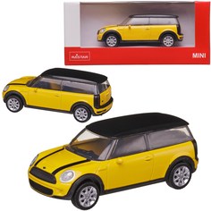Машина металлическая 1:43 MINI CLUBMAN, цвет желтый Rastar