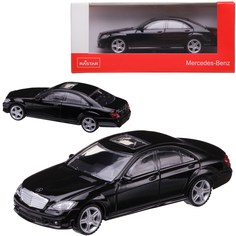 Машина металлическая 1:43 Mercedews S 63 AMG, цвет черный Rastar