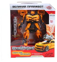 Робот-трансформер PLAYSMART Великий Праймбот желтый