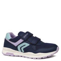 Кроссовки Geox J PAVEL GIRL, темно-синий, 28
