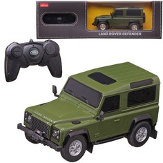 Машина р/у 1:24 Land Rover Defender, цвет зеленый Rastar