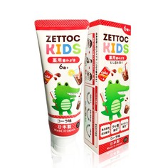 Детская зубная паста NIPPON ZETTOC Японская с фтором, вкус колы, 6+, 70 г