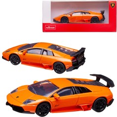 Машина металлическая 1:43 Murcielago LP 670-4 SV, цвет оранжевый Rastar