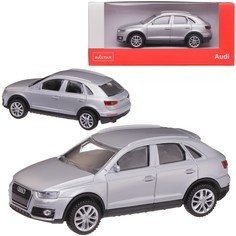 Машина металлическая 1:43 Audi Q3, цвет серебрянный Rastar