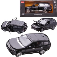 Машина металлическая 1:24 Range Rover, цвет черный, двери и капот открываются Rastar