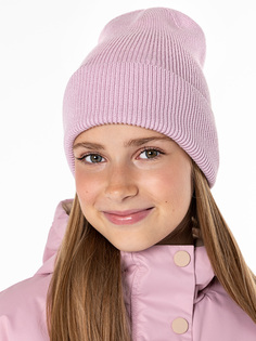 Шапка детская NIKASTYLE 11м11424, сухая роза, 54