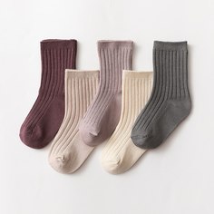 Носки детские MALELOON toot1, коричневый, молочный, бежевый, белый, серый, 9