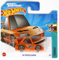 Машинка Hot Wheels Tooned 94 Toyota Supra, NKG62-N522