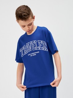 Футболка детская Acoola 20130510012, синий, 158