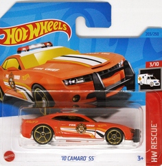 Машинка Hot Wheels HW rescue 10 Camaro SS, HKJ19-N521