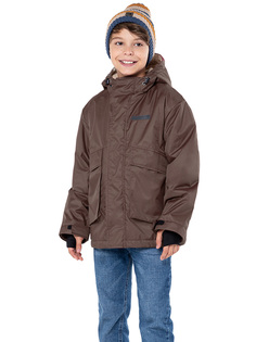 Куртка детская NIKASTYLE 4м3524, коричневый, 128