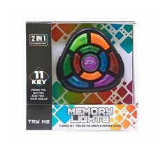 Игра-головоломка Memory lights для развития памяти 11 кнопок No Brand