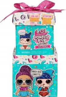 Кукла LOL Surprise Confetti Pop Birthday Sisters - Конфетти Поп с сестричкой 589976 L.O.L. Surprise!