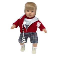 Кукла Munecas Berbesa мягконабивная 62см DULZON в пакете, 8037K