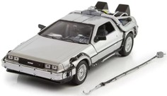 Модель машинки – реплика Back To The Future: Part I – Delorean Time Machine (масштаб 1:24) Welly