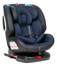 Автокресло детское Farfello ISOFIX YB102A экокожа, синий