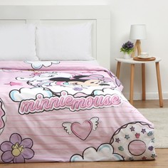 Пододеяльник Disney Minnie Mouse с единорогом, 143x215 см, 100 % хлопок, поплин