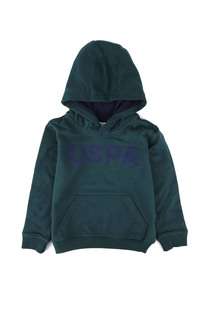 Худи детское US Polo Assn G083SZ0820AMATASK022, зеленый, 122