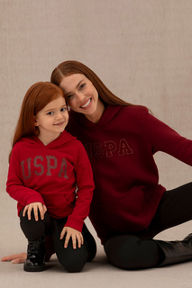Худи детское US Polo Assn G084SZ0820GIZMOKIDS23K-E_VR030, красный, 110