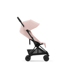 Прогулочная коляска Cybex Coya, рама Matt Black / Peach Pink