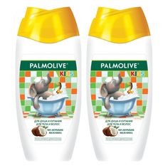 Гель для душа детский Palmolive с кокосовым молочком 250 мл х 2 шт