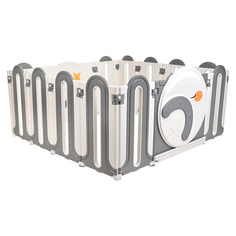 Детский манеж-ограждение Pituso Мун Лайт, серый без шаров