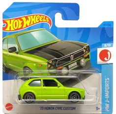 Машинка Mattel Hot Wheels 73 Honda Civic Custom, 117 из 250