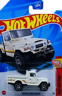 Машинка Hot Wheels Then and Now Toyota Land Cruiser, HKL07-N521