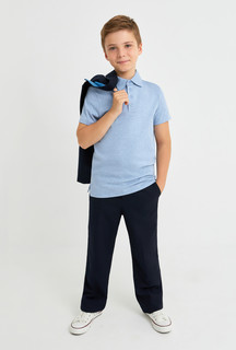 Брюки для мальчиков Acoola 20140160055 цв.черный-синий р.152